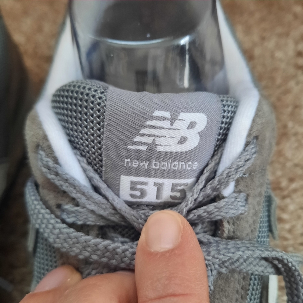 New Balance 515 V3 Lifestyle Runner Grey Retro Style Suede Mesh Sneakers Size 11 - Picture 8 of 16